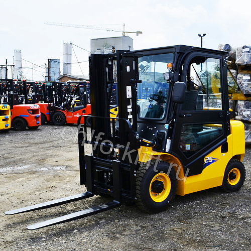 CPCD25-XC5K2C CHL Автопогрузчик Вилочный Дизельный 4.5м 2.5т SS Cabin